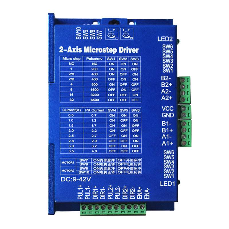 42/57 兩相步進電機驅(qū)動器 雙軸 3